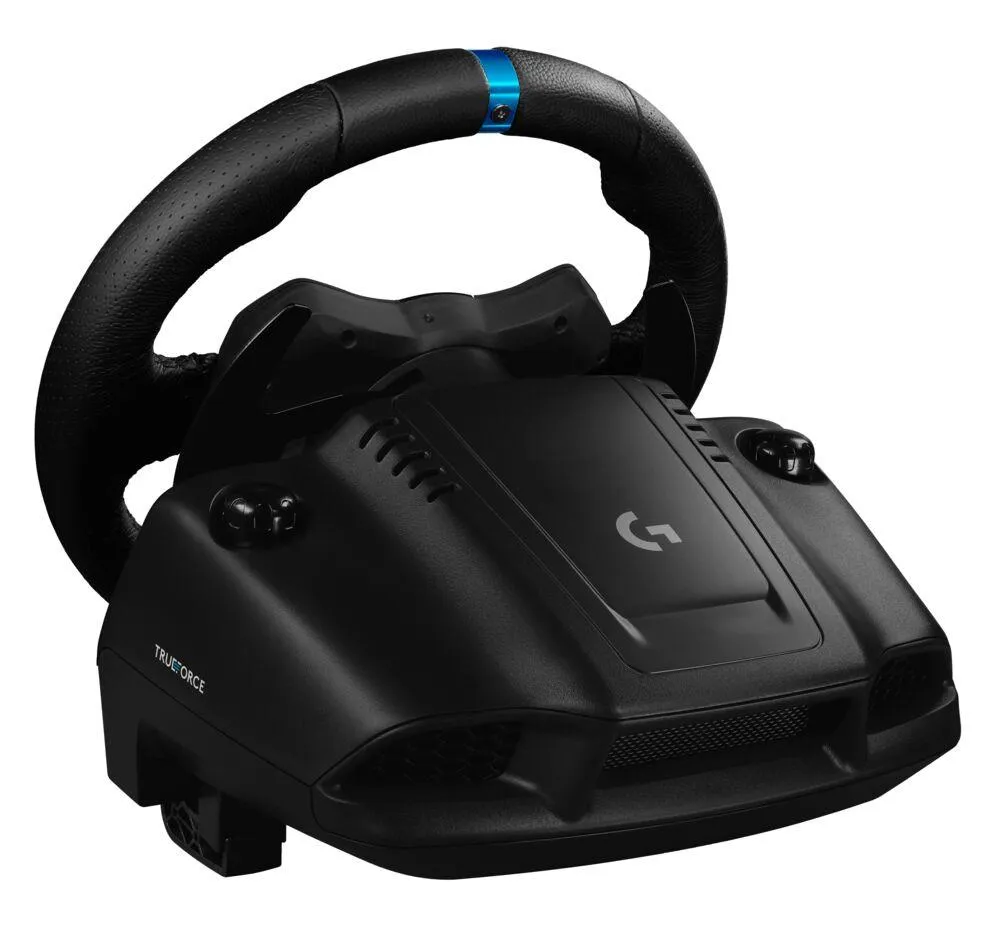 Logitech G923 lenktynių vairas su pedalais ir pavarų svirtimi thumbnail 5