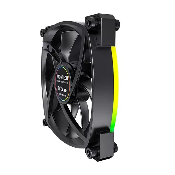Korpuso ventiliatorius 120mm/AX120 PWM BLACK MONTECH thumbnail 6