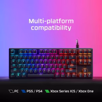 Žaidimų klaviatūra HyperX Alloy Origins Core PBT HX Aqua 639N9AA#ABA thumbnail 7