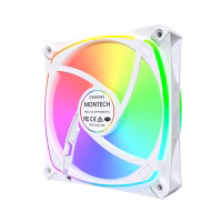 Korpuso ventiliatorius 120mm/RX120 PRO WHITE 3 IN 1 MONTECH thumbnail 7