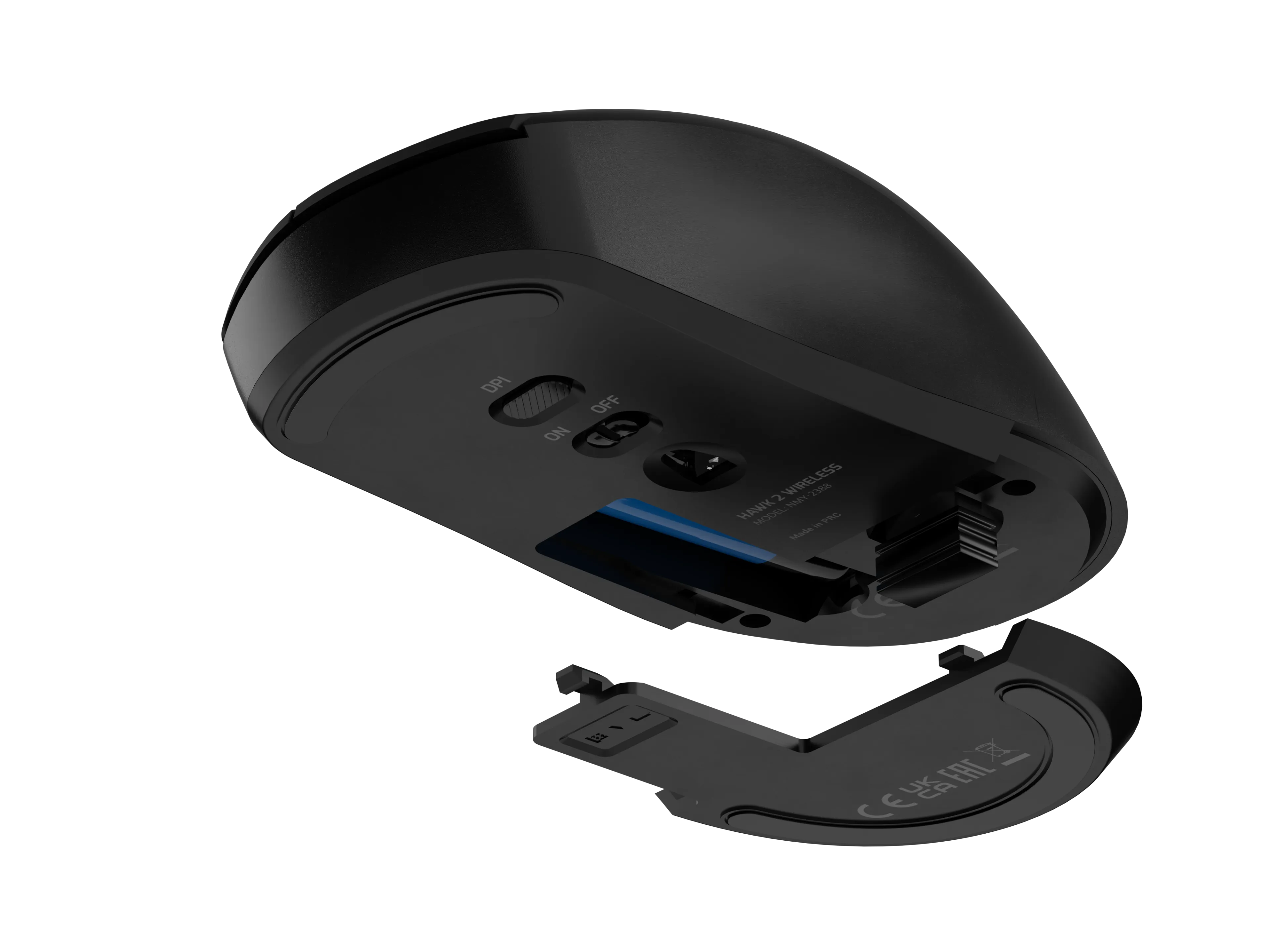 Natec Hawk 2 | Wireless | 2.4 GHz | Black thumbnail 7