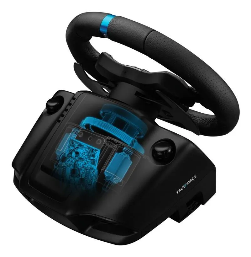 Logitech G923 lenktynių vairas su pedalais ir pavarų svirtimi thumbnail 8