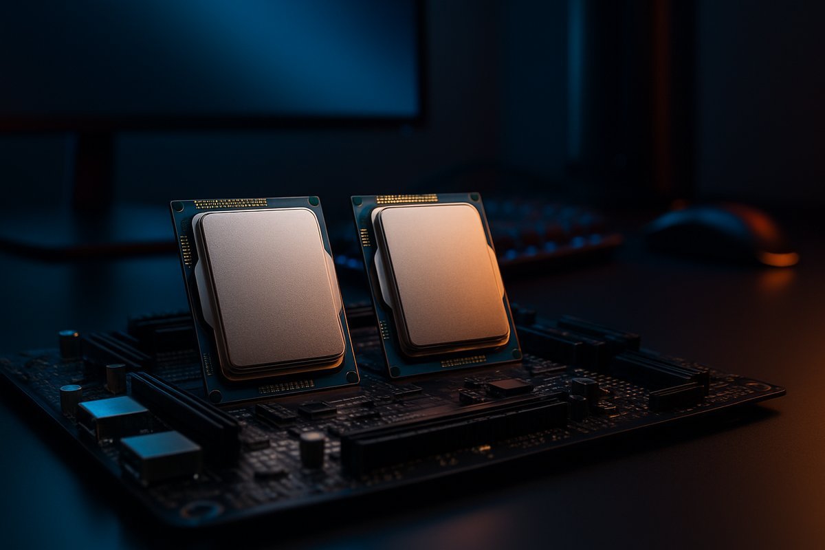 Straipsnis apie kompiuterius: Intel Core i7 vs AMD Ryzen 7: kurį procesorių rinktis 2026 m.?