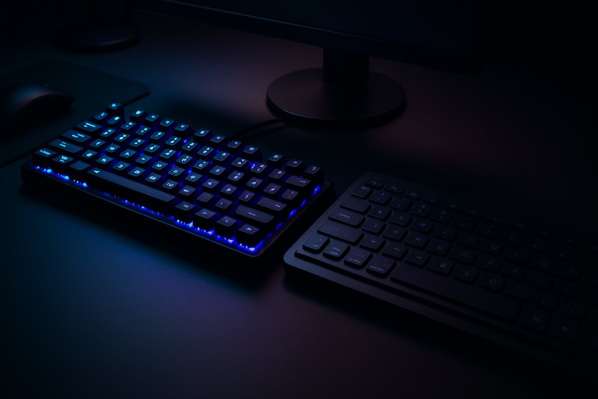 Straipsnis apie kompiuterius: Mechaninė ar membraninė klaviatūra: kuo skiriasi ir ką rinktis?