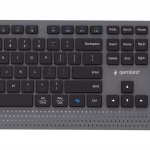 KEYBOARD +MOUSE WRL ENG/BK KBS-WPS-02 GEMBIRD
