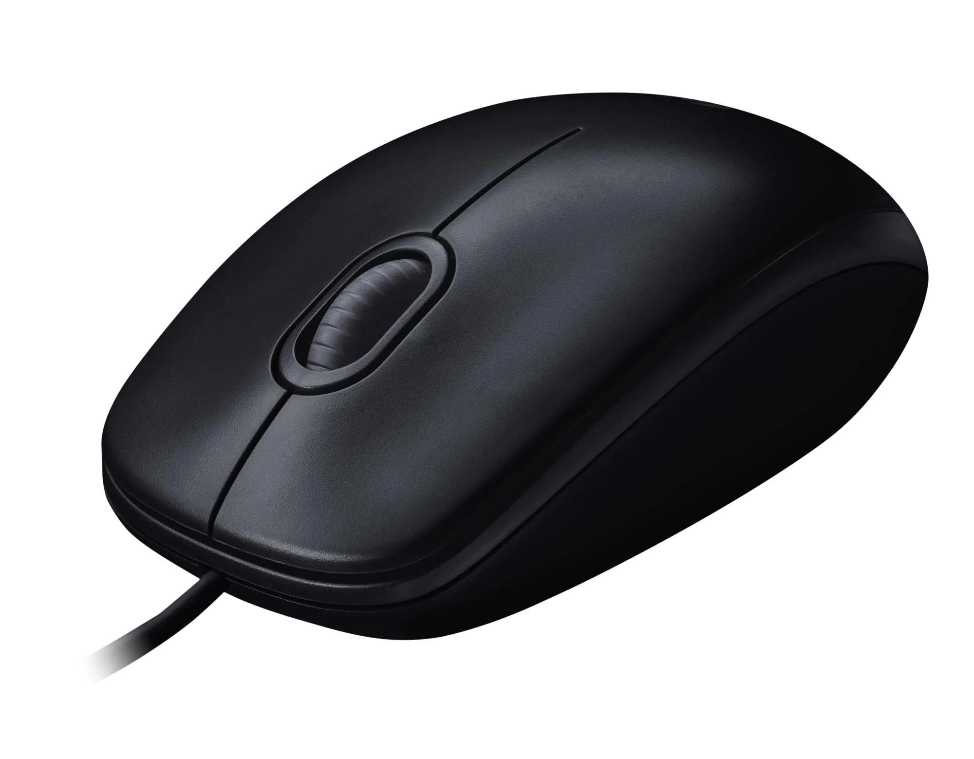 LOGITECH M90 laidinė optinė pelė, USB, juoda