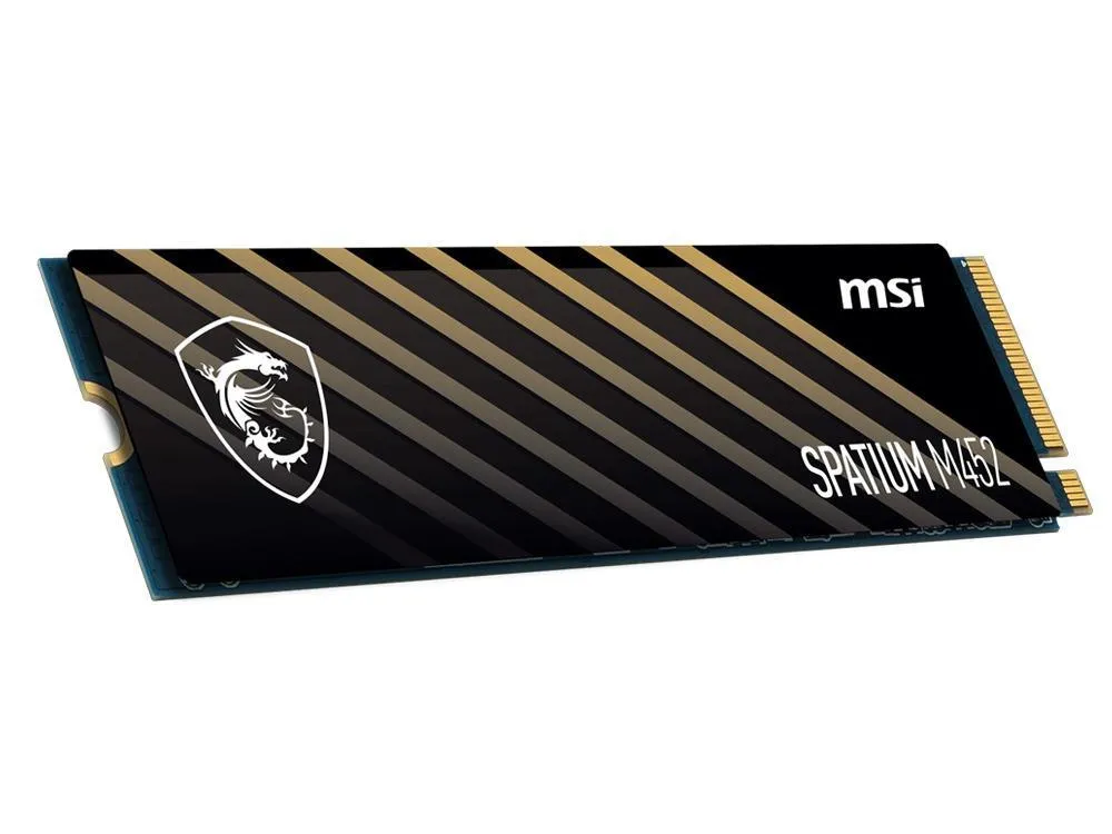 SSD, MSI, 150xTBW rating, MTBF 1500000 h, Read speed 3600 MB/s, Write speed 3100 MB/s