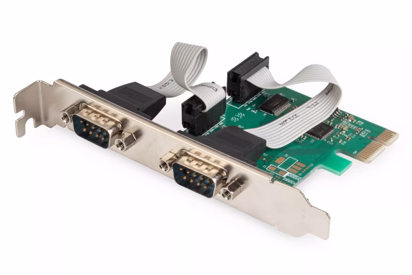 Digitus DS-30000-1 nuosekliųjų prievadų plokštė, 2 prievadai, PCIe
