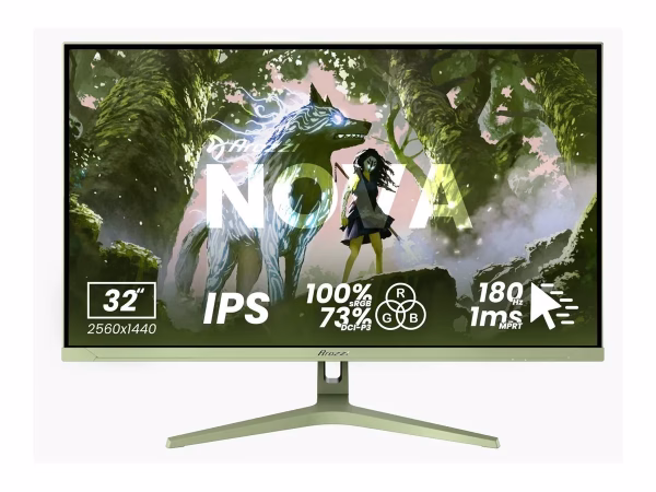 Arozzi Nova monitorius, 24″, FHD, IPS, 200Hz, žalias