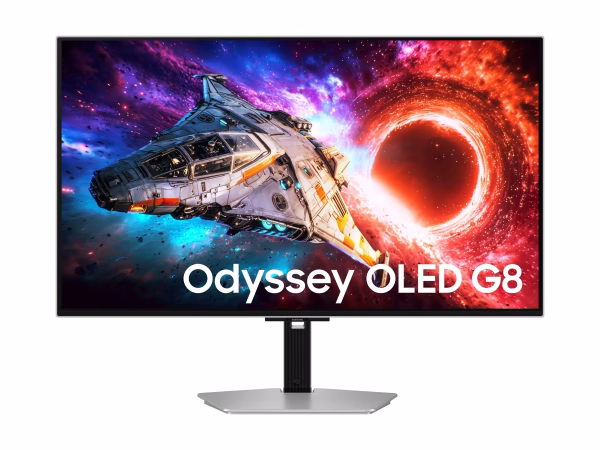 Samsung LS32HG800SUXEN 32″ Gaming Monitor Odyssey OLED G8 G80SH 3840×2160/16:9/300cd/m2/0.03ms, HDMI, DP, USB | Samsung