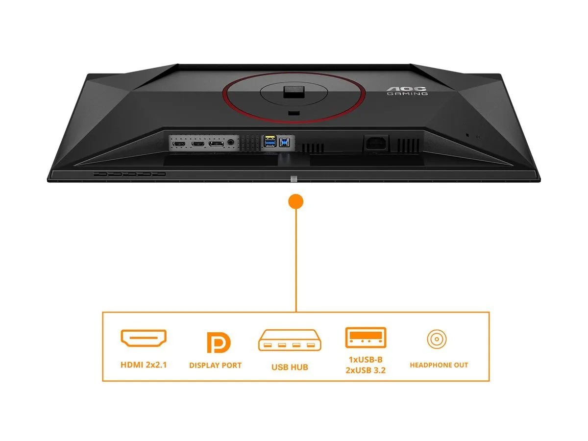 AOC | Q27G4ZDR | 27 ” | QD-OLED | QHD | 16:9 | 240 Hz | 0.03 ms | 2560 x 1440 pixels | 400 cd/m² | HDMI ports quantity 2 | Black thumbnail 15