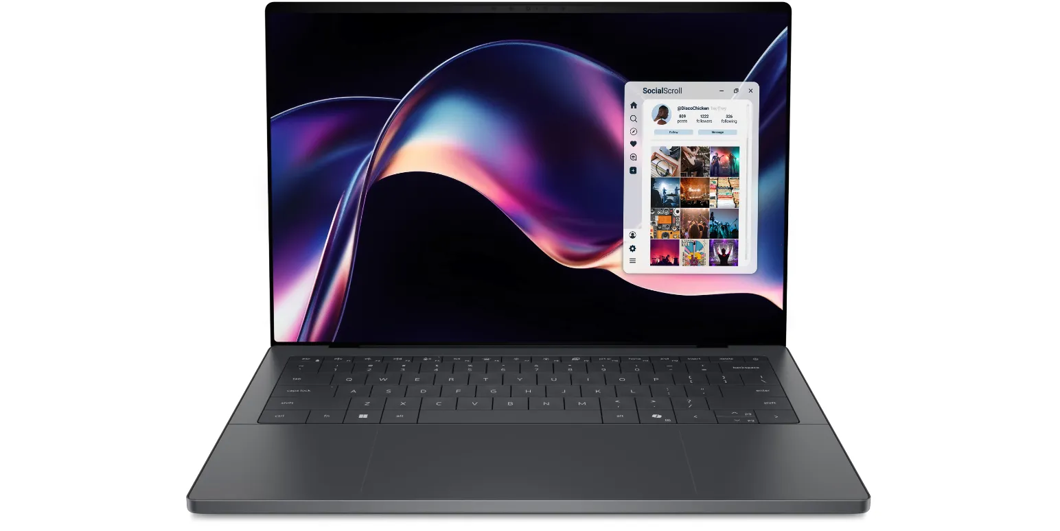 Dell XPS 14 DA14260 nešiojamas kompiuteris, 14″, 32GB RAM, 1000GB SSD, jutiklinis, Windows 11 Pro