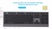 KEYBOARD +MOUSE WRL ENG/BK KBS-WPS-02 GEMBIRD thumbnail 13