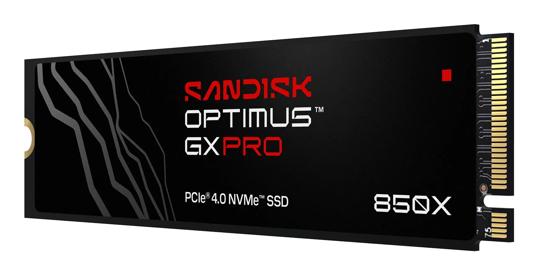 SanDisk 2TB s skaitymo greitis /s rašymo greitis SDSP81200TAN-000E0 NVMe SSD diskas, M.2 thumbnail 2