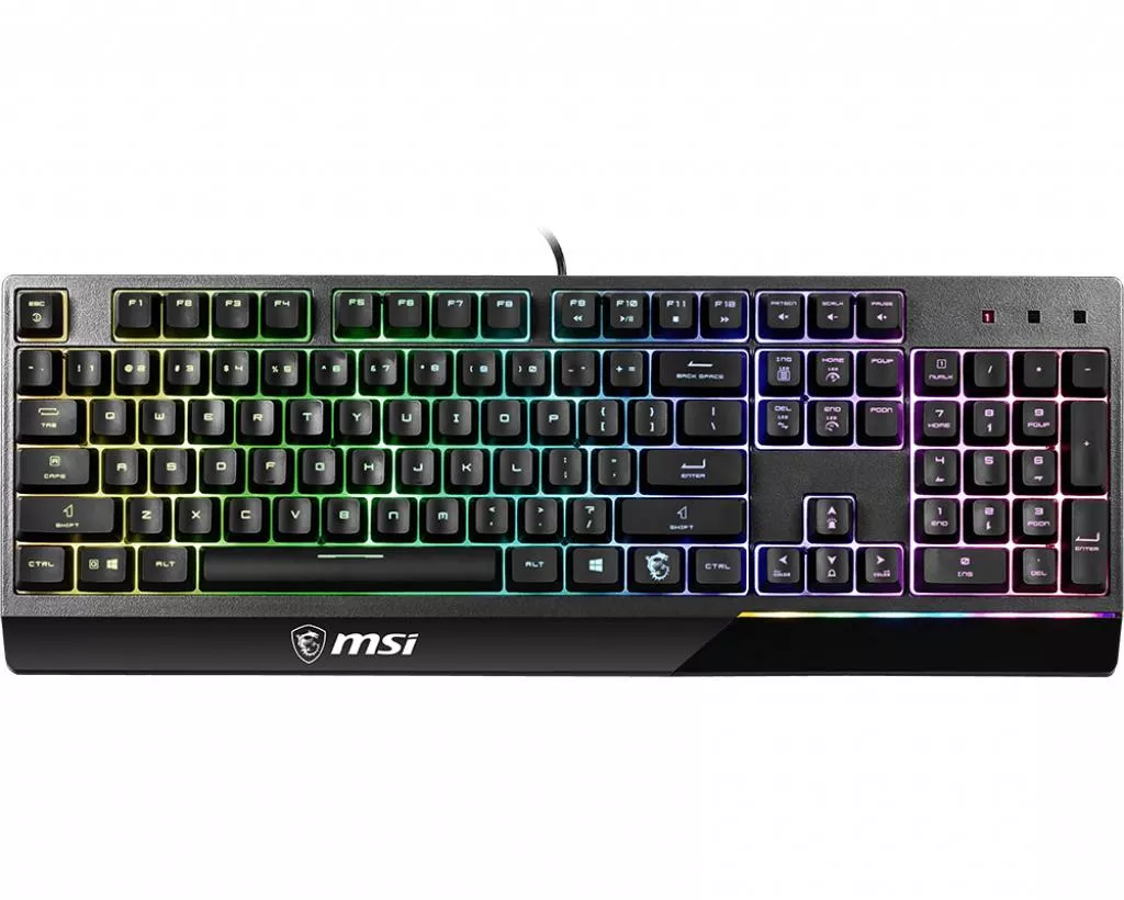 KEYBOARD GAMING BLACK ENG/VIGOR GK30 US MSI thumbnail 2