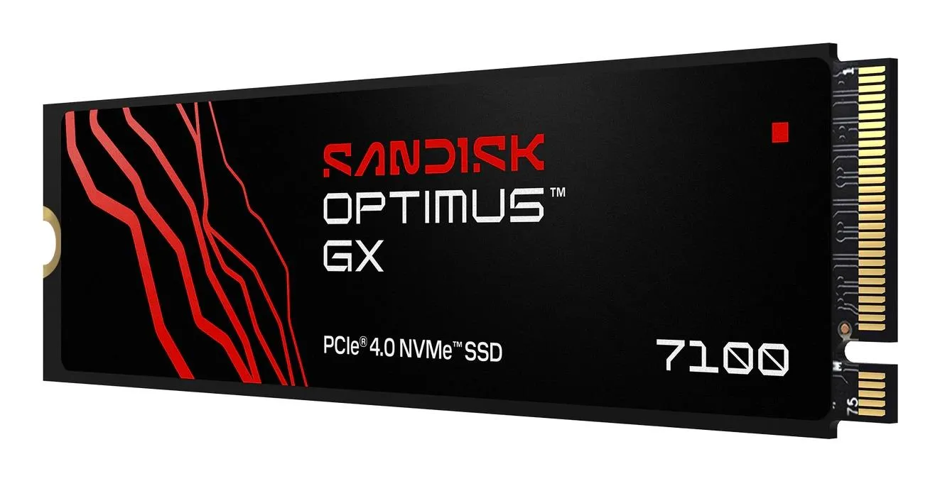 SanDisk 2TB SDSP71200TAN-000E0 NVMe SSD diskas, M.2 thumbnail 2