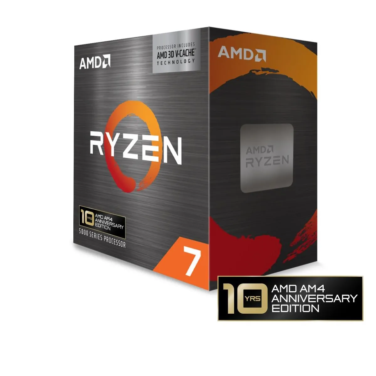 CPU|AMD|AMD RyzenT 7|5800X3D| 3.4 GHz|8xCores|Cache 96 MB|Socket Socket AM4|TDP 105 W|Box|100-100000651POF thumbnail 2
