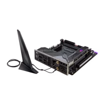 Asus ROG STRIX X570-I GAMING, Processor family AMD, Processor socket AM4, DDR4, Supported hard disk drive interfaces SATA, M.2, Number of SATA connectors 4 thumbnail 2