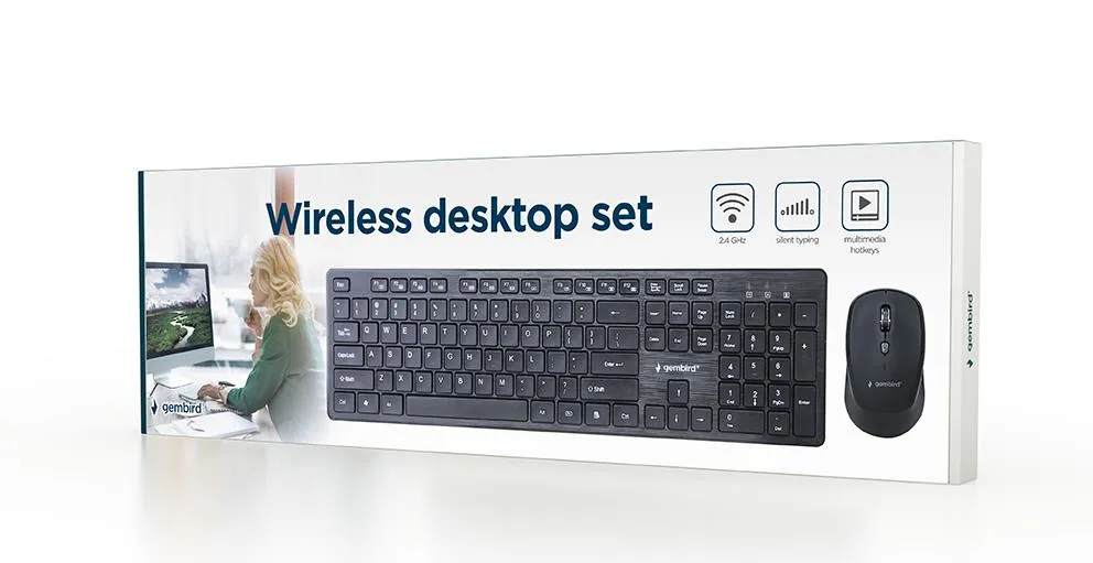 KEYBOARD +MOUSE WRL RUS/DESKTOP KBS-WCH-04-RU GEMBIRD thumbnail 3