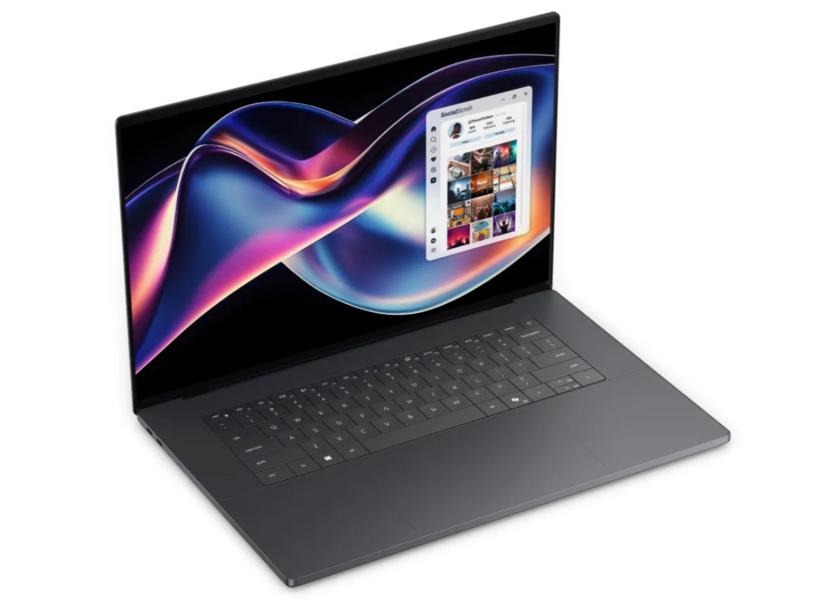 Dell XPS 16 DA16260 nešiojamas kompiuteris, 16″, 32GB RAM, 1000GB SSD, jutiklinis, Windows 11 Pro thumbnail 3