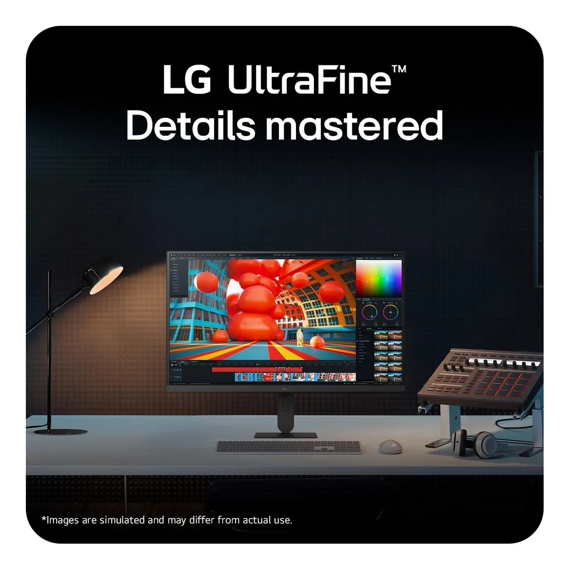 LCD Monitor LG monitorius, 27″, 3840 x 2160 thumbnail 4