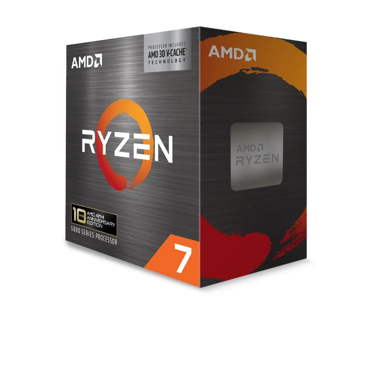 CPU|AMD|AMD RyzenT 7|5800X3D| 3.4 GHz|8xCores|Cache 96 MB|Socket Socket AM4|TDP 105 W|Box|100-100000651POF thumbnail 4