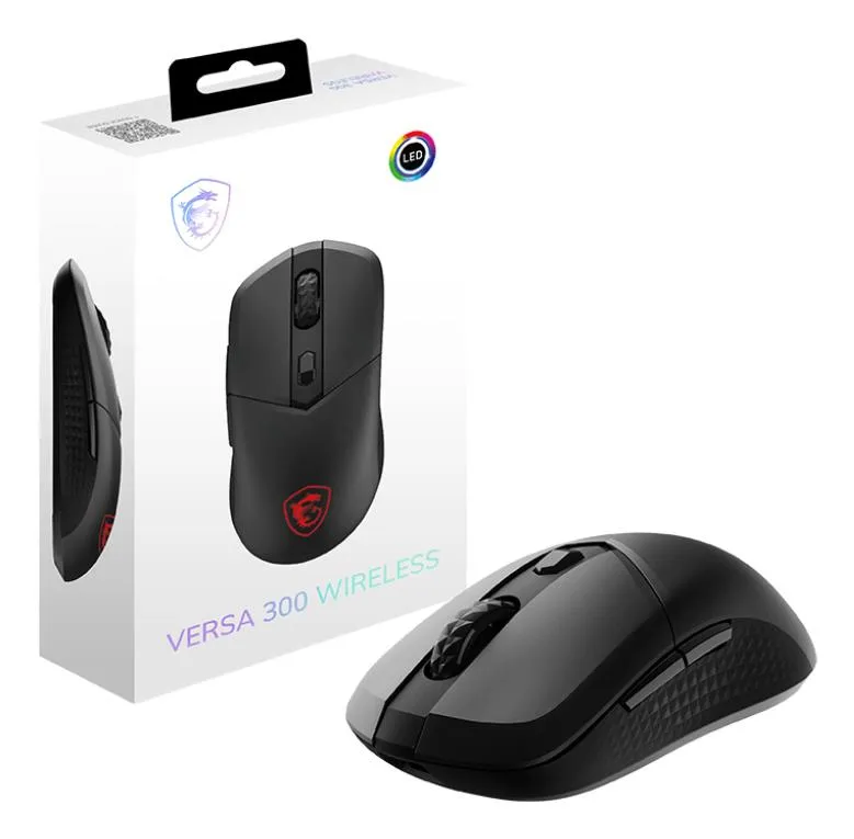 MSI Versa 300 W optinė belaidė žaidimų pelė thumbnail 5