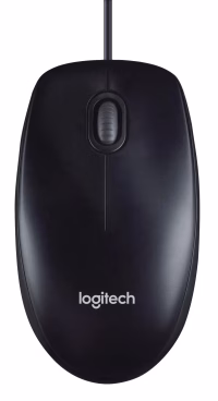 LOGITECH M90 laidinė optinė pelė, USB, juoda thumbnail 5