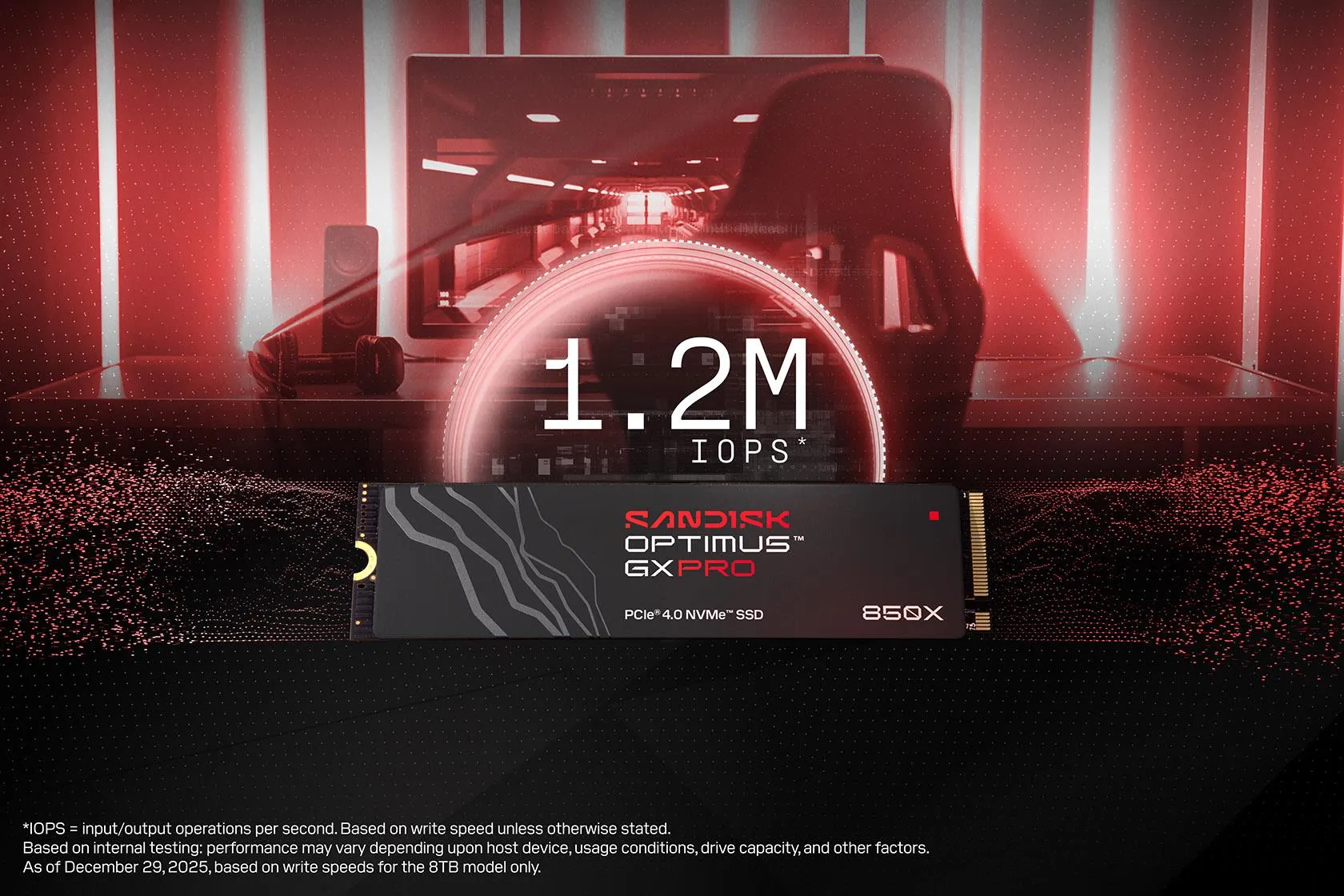 SanDisk 2TB s skaitymo greitis /s rašymo greitis SDSP81200TAN-000E0 NVMe SSD diskas, M.2 thumbnail 6