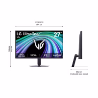 LCD Monitor LG monitorius, 27″, 1920 x 1080 thumbnail 7