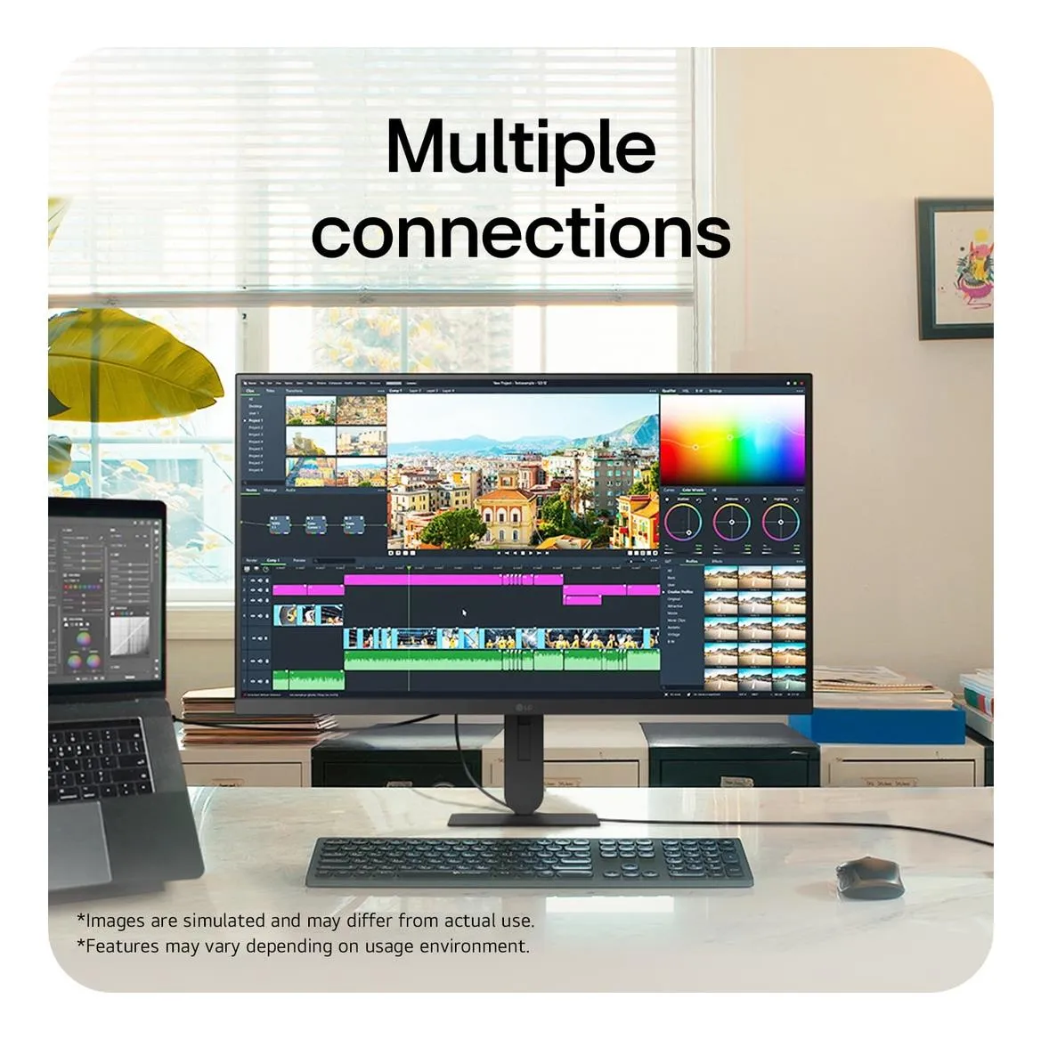 LCD Monitor LG monitorius, 27″, 3840 x 2160 thumbnail 7