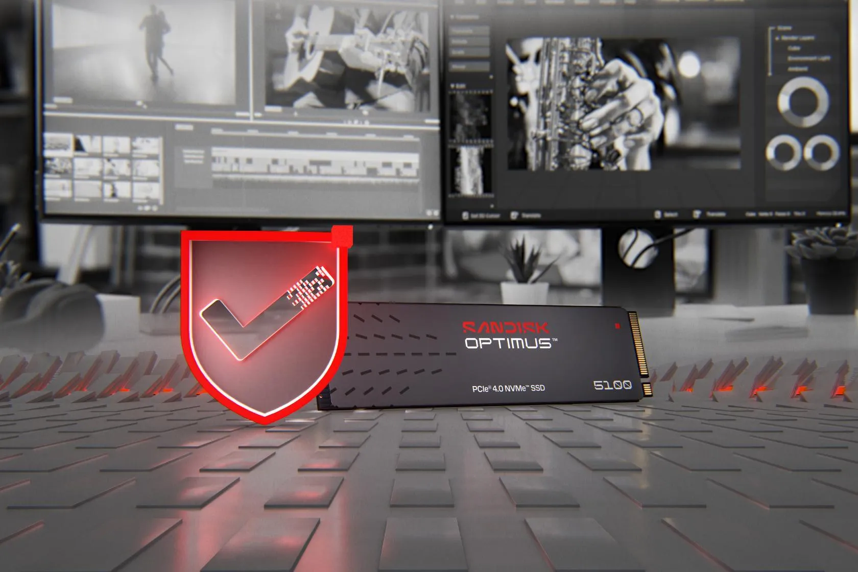 SanDisk 1TB 600xTBW rating NVMe SSD diskas, M.2 thumbnail 8