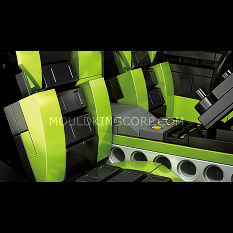 MOULD KING 10011S Italian Bull SAI Sports Car Konstruktorius | 1,168 dalių thumbnail 2