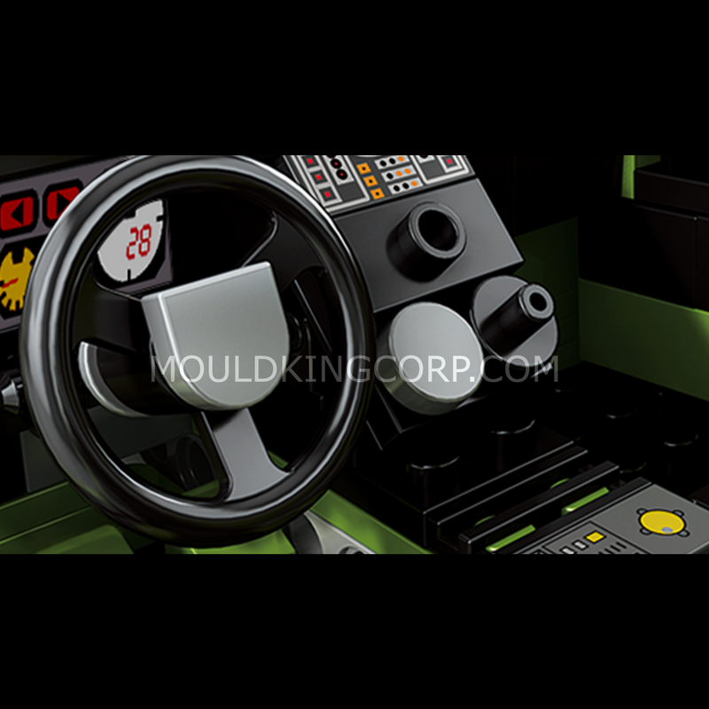 MOULD KING 10011S Italian Bull SAI Sports Car Konstruktorius | 1,168 dalių thumbnail 3