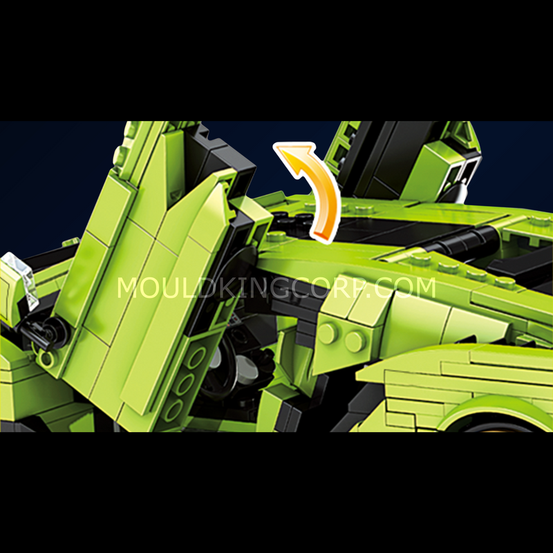 MOULD KING 10011S Italian Bull SAI Sports Car Konstruktorius | 1,168 dalių thumbnail 4