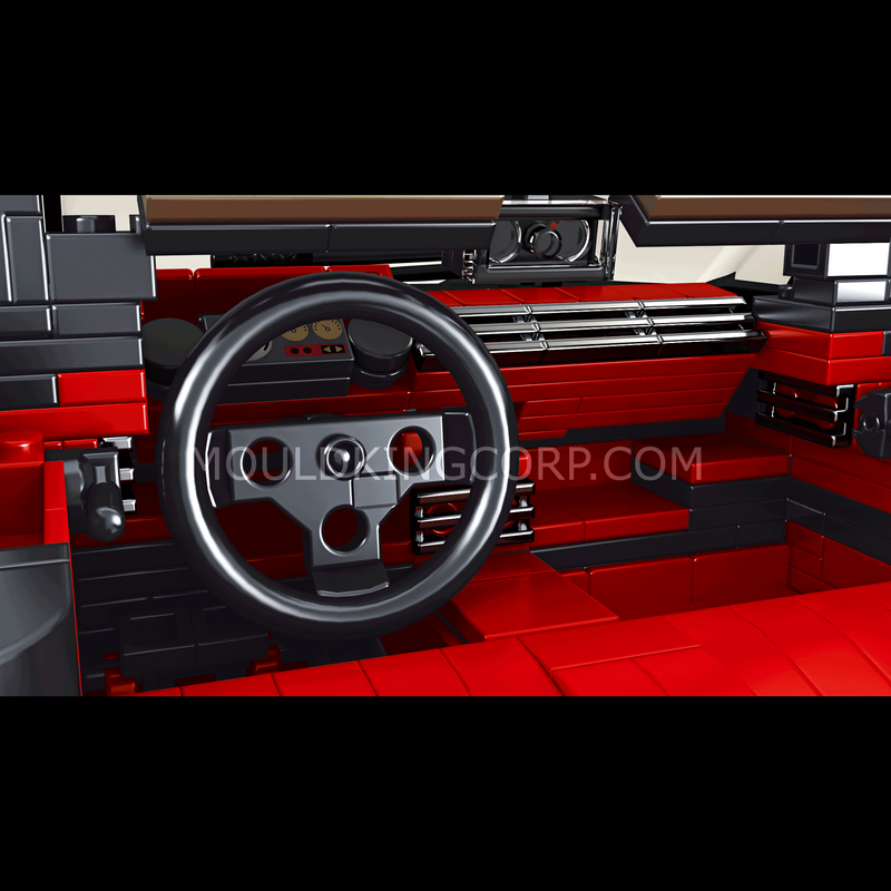 MOULD KING 10012S Cadi-Elrado Car Model Žaislinis Konstruktorius | 1245 dalių thumbnail 2