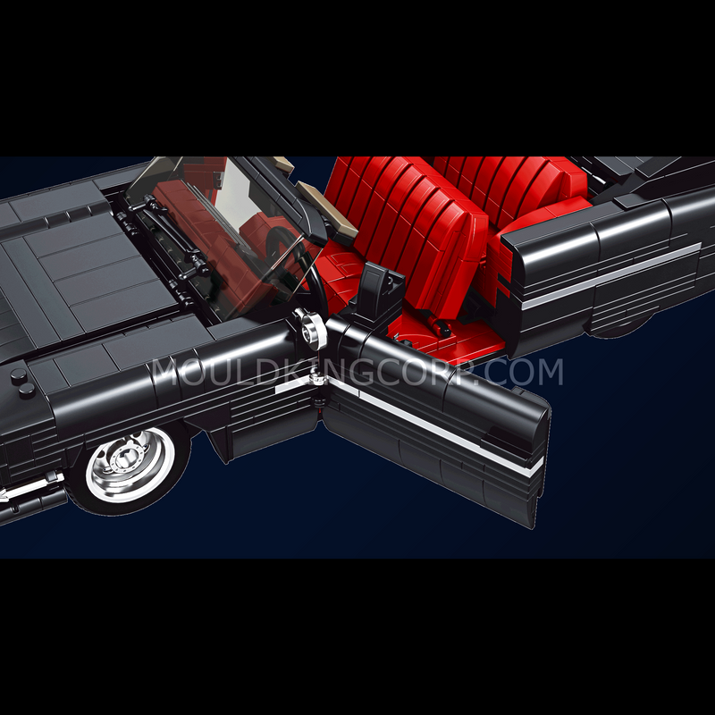 MOULD KING 10012S Cadi-Elrado Car Model Žaislinis Konstruktorius | 1245 dalių thumbnail 3