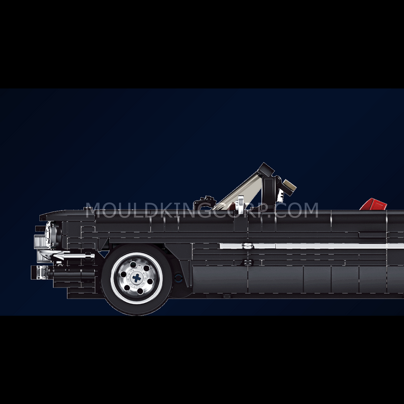MOULD KING 10012S Cadi-Elrado Car Model Žaislinis Konstruktorius | 1245 dalių thumbnail 5