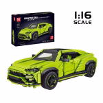 MOULD KING 10019 Italian Bull Urus Model Car Konstruktorius | 1,538 dalių