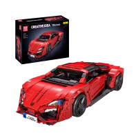 MOULD KING 10117 Liken Hypersport Car Konstruktorius, 1,311 dalių