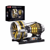 MOULD KING 10141 Motorised Turbine Engine Konstruktorius, 2256 dalių