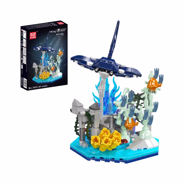 MOULD KING 10173S Manta Ray Coral Reef Konstruktorius | 411 dalių