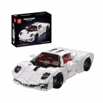 MOULD KING 10196 Italian Hypercar Quad Exhaust Konstruktorius | 1,423 dalių