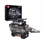 MOULD KING 10205 Motorised British Luxury V12 Engine Konstruktorius | 733 dalių