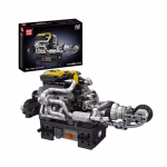 MOULD KING 10207 PAG Turbocharged V8 Engine Konstruktorius | 761 dalių