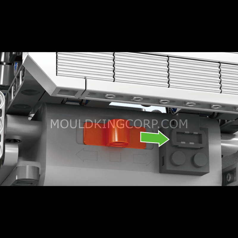 MOULD KING 10213 Motorized S55 Inline-6 Engine Model Konstruktorius | 744 dalių thumbnail 5