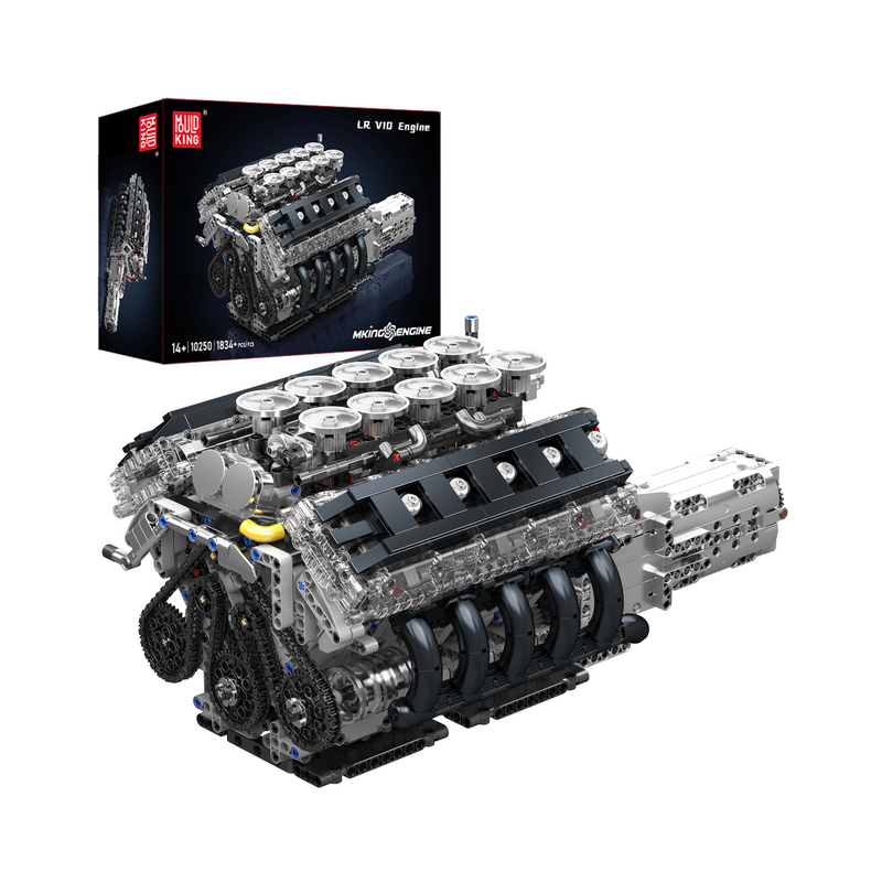 MOULD KING 10250 LFA V10 Engine Model  Konstruktorius | 1834 dalių