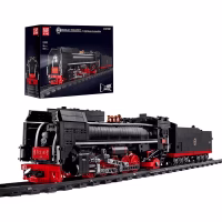 MOULD KING 12003 QJ Steam Locomotive Konstruktorius, 1,511 dalių