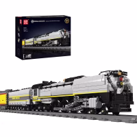 MOULD KING 12031 Union Pacific 844 Steam Locomotive Konstruktorius …