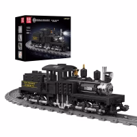MOULD KING 12032 Shay-type Steam Locomotive Konstruktorius, 880 dalių
